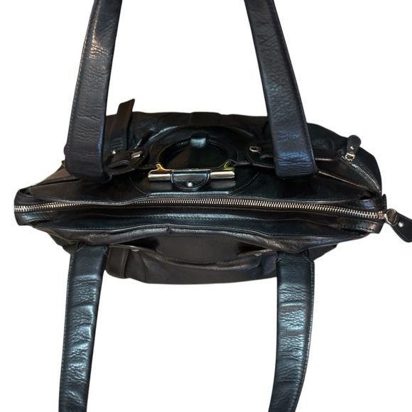 Salvatore Ferragamo Lambskin Gancini Shoulder Bag - Picture 6 of 16